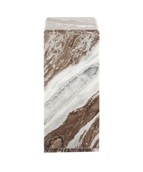 Brown Marble Side/End table - Image 2