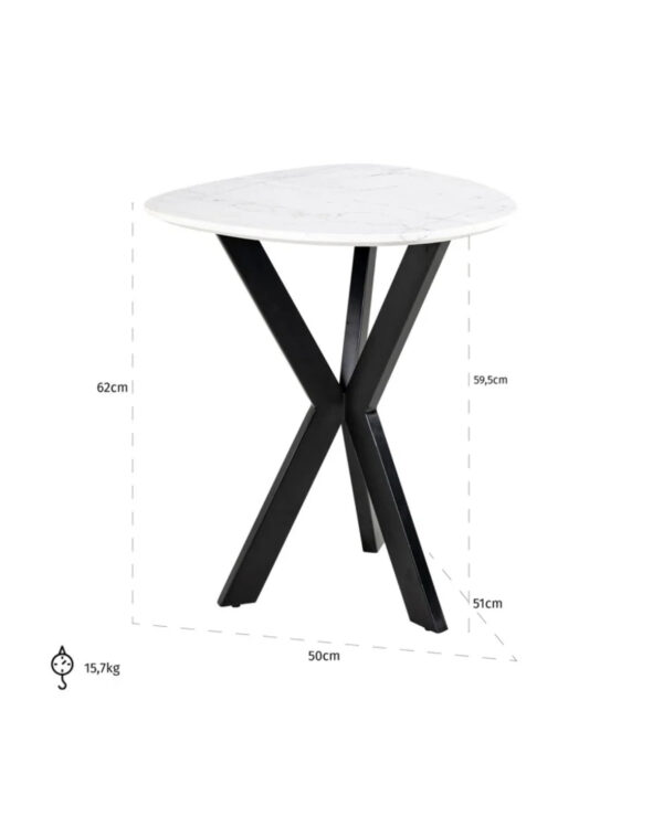 Trocadero White Side/end table - Image 2