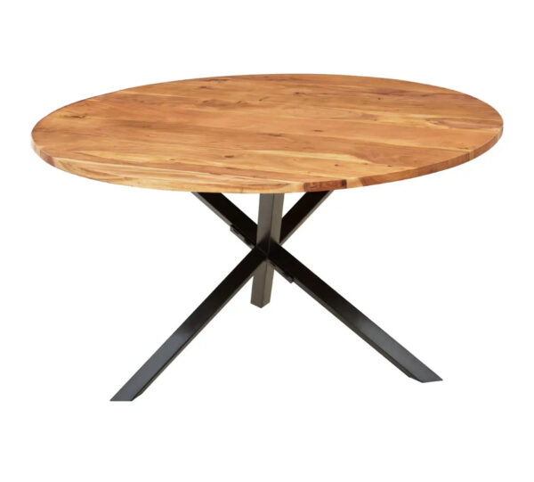 Round Wooden top small dining table - Image 2