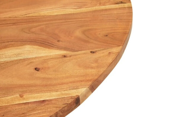 Round Wooden top small dining table - Image 4