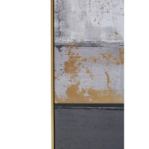 Grey & Gold Metallic Print - Image 4