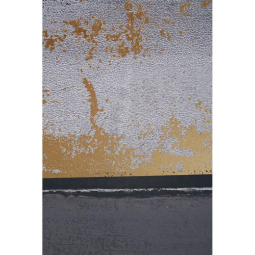 Grey & Gold Metallic Print - Image 5