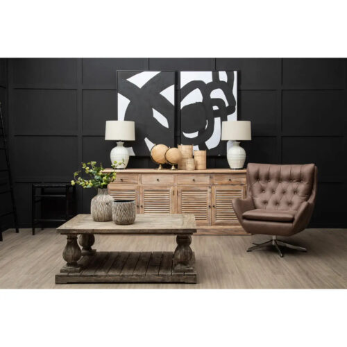 Black & White Abstract Prints (Set of 2) - Image 3