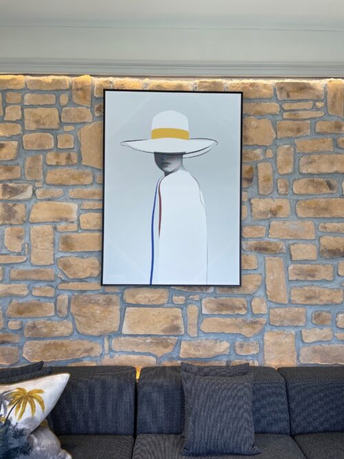 Lady with Mustard Hat - Image 3