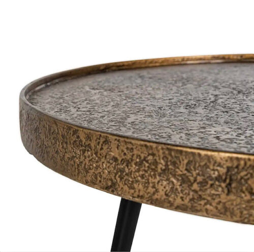 Gold Coffee Table (Set of 3) - Image 4