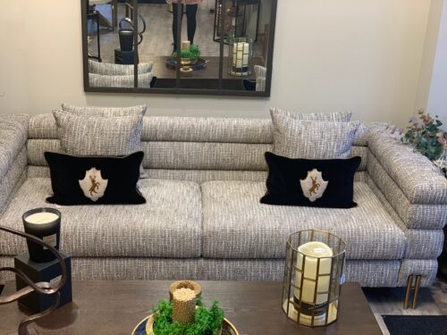 Tweed Large Sofa - Image 4