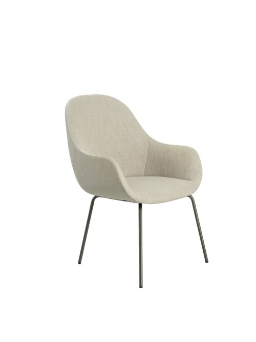Layla Fabric dining Chair High & Low Arms - Image 13