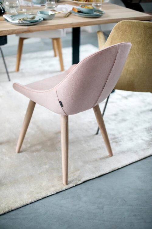 Layla Fabric dining Chair High & Low Arms - Image 17