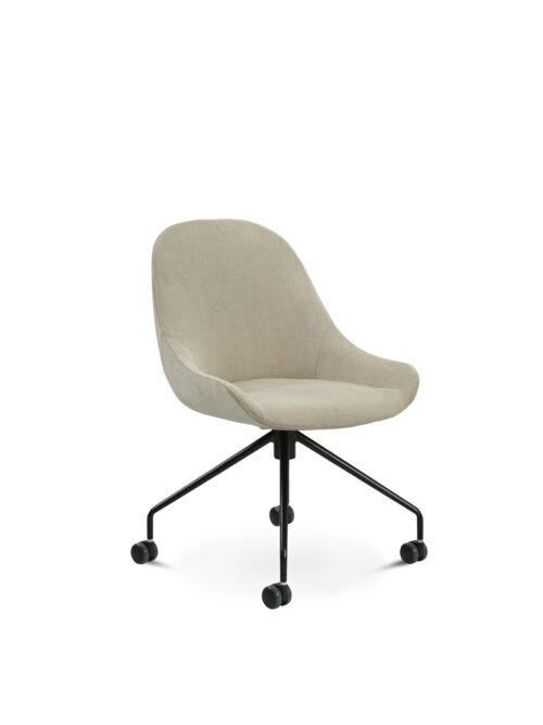 Layla Fabric dining Chair High & Low Arms - Image 16