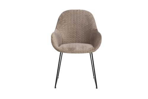 Layla Fabric dining Chair High & Low Arms - Image 14