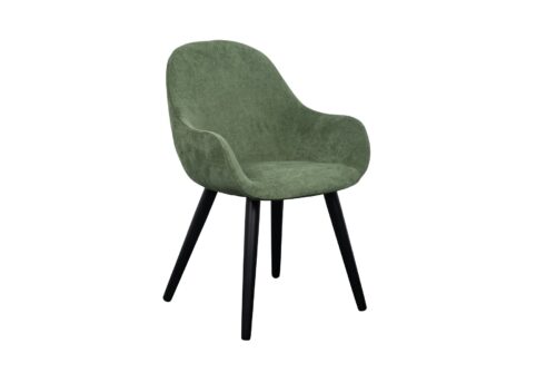 Layla Fabric dining Chair High & Low Arms - Image 18