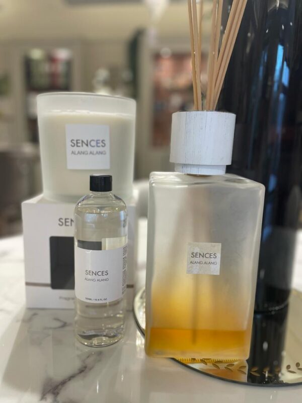 Vi1606 white Sences Candle - Image 2