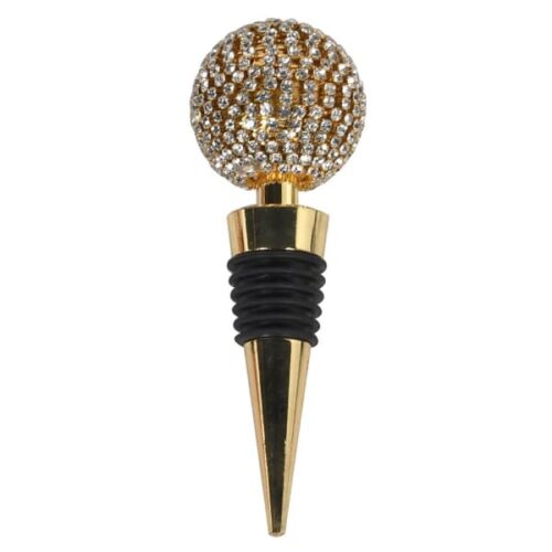 Diamante Bottle Stopper (gold) - Image 2