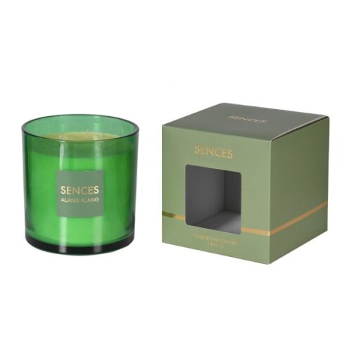 Vi1603.  Green Sences Candle