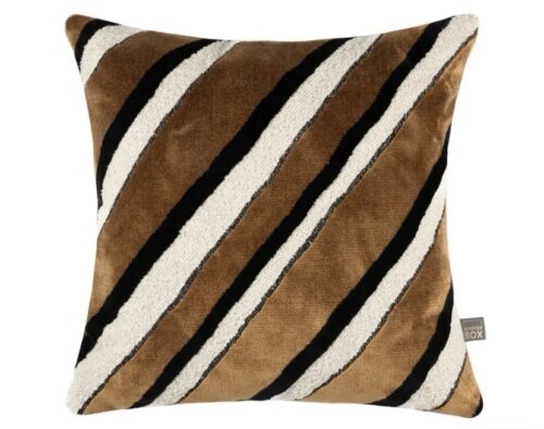 Gold Stripe Cushion