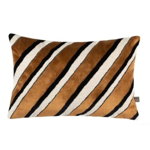 Gold Stripe Cushion - Image 2