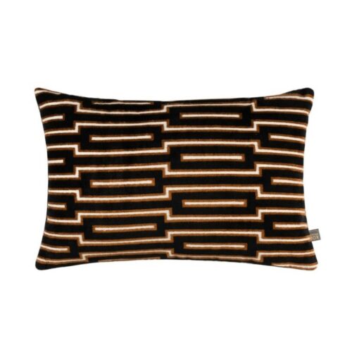 Black & Gold Design Cushion