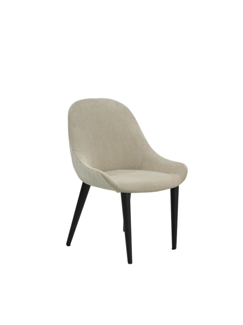 Layla Fabric dining Chair High & Low Arms - Image 5