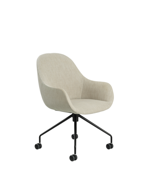 Layla Fabric dining Chair High & Low Arms - Image 10