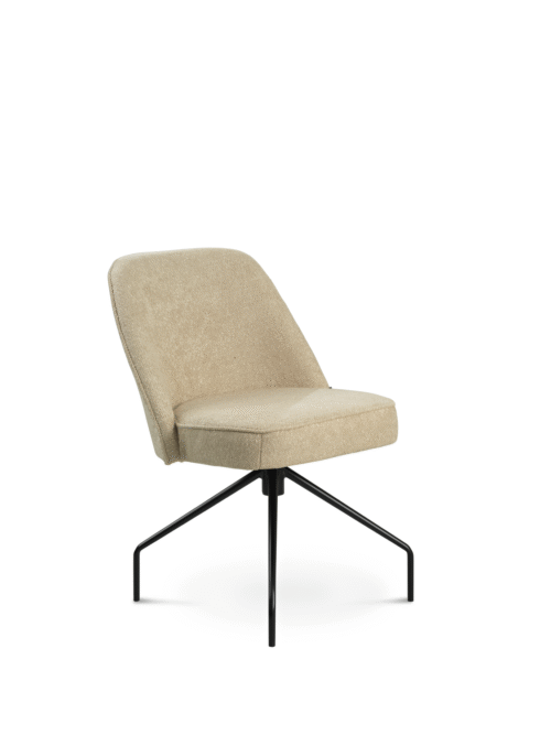 Oscar Fabric dining chair - Image 3