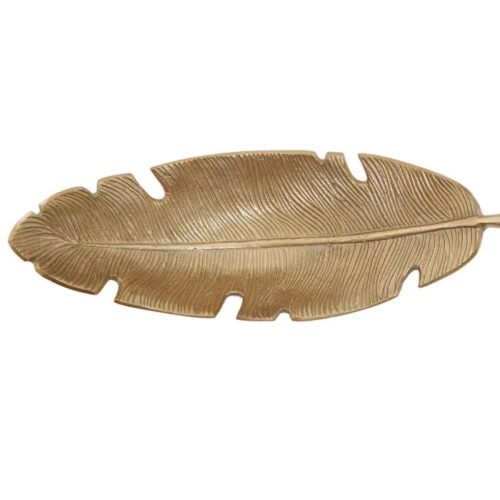 Decorative Leaf Dish In 2 Colours - Image 2