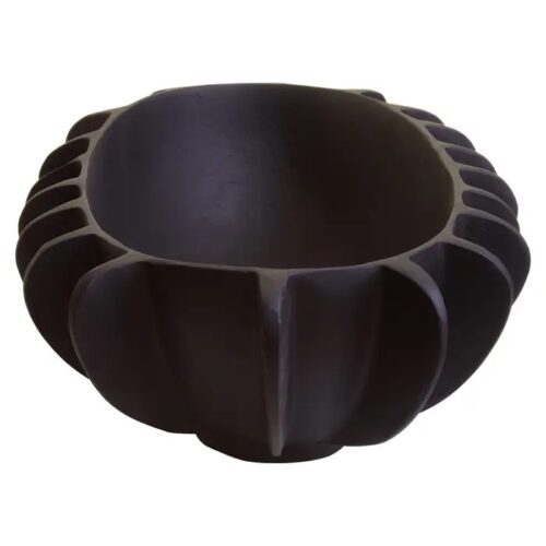 Cream or Black textured bowl - Image 4