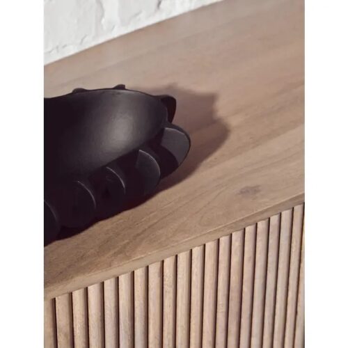 Cream or Black textured bowl - Image 5