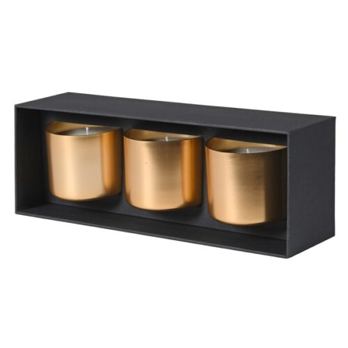 Vi1589...Set of 3 Sandalwood Candles