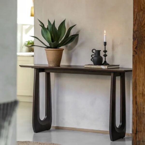 Mango Wood Console Table - Image 5