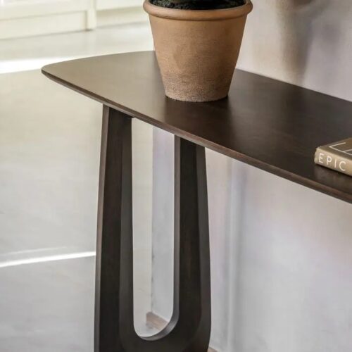 Mango Wood Console Table - Image 4