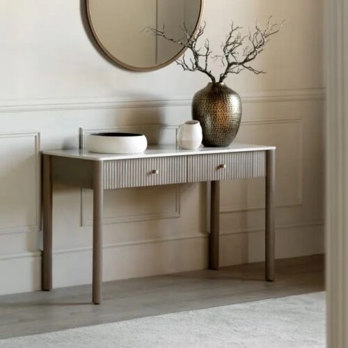 Mango & Marble Console Table - Image 4