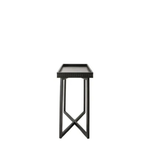 Black Charcoal Wooden Console - Image 5