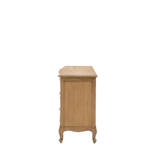 Weathered Finish Mindy Wood Chest Of Drawers - French Chic - Image 14