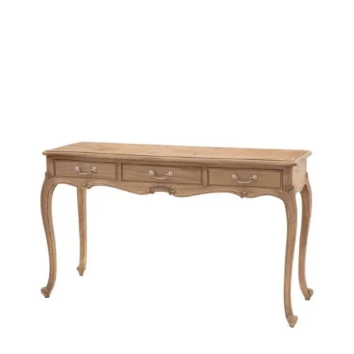 Weathered Finish Mindy Wood Dressing Table - Image 3