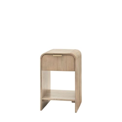 Colo Mango Wood Bedside Drawer/Table - Image 9
