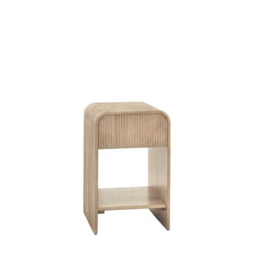 Colo Mango Wood Bedside Drawer/Table - Image 6