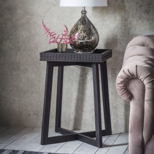 Black Bedside Table - Image 3