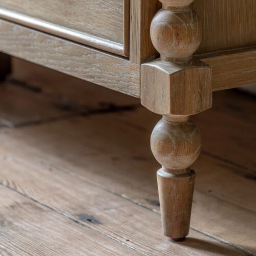 Arti Lime-wash Oak 7 Drawer Chest - Image 6