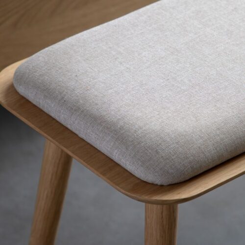 Stylish Oak Bench - Image 7