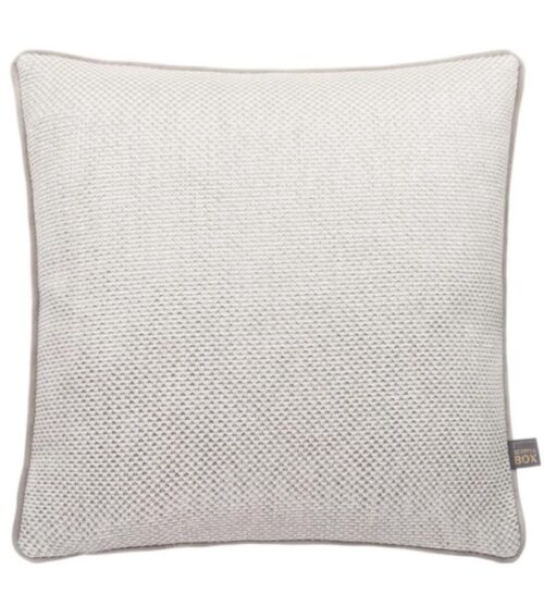 Annie Cream & Silver Cushion - Image 3