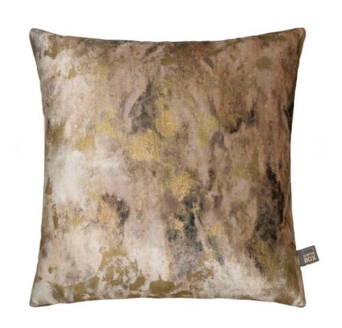 Casi Gold Marble Effect Cushion - Image 3