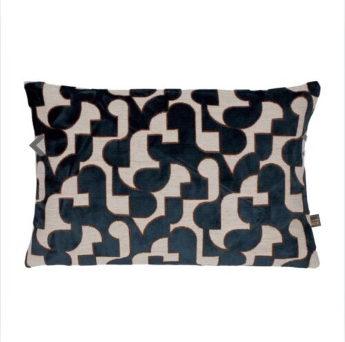 Navy Design Cushion - Image 3