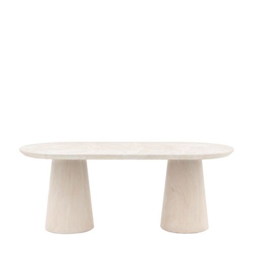 Modern Concrete Oval Dining Table ~ Indoor Or Outdoor Use - Image 3