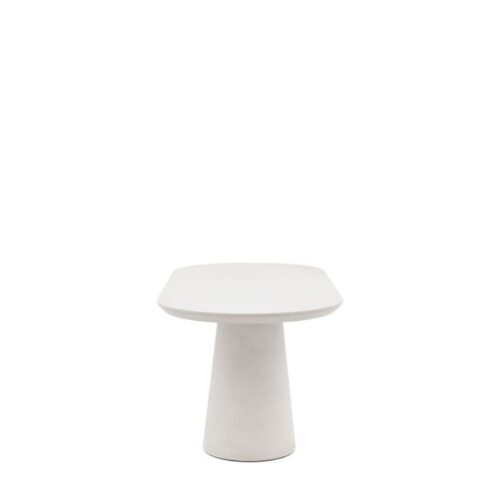 Modern Concrete Oval Dining Table ~ Indoor Or Outdoor Use - Image 11