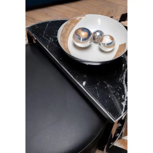 Decorative Balls – Set of 3 Aluminium Brushstroke Accents - Image 4