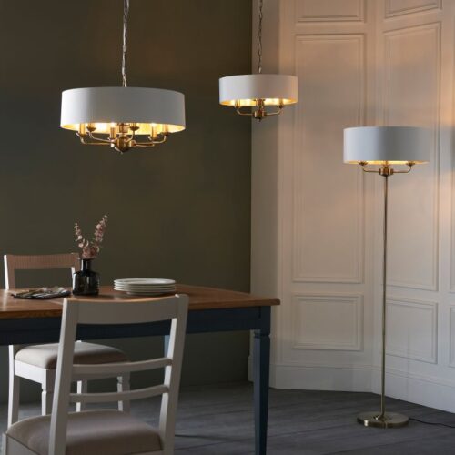 HighClaire 3 Light Floor Lamp - Image 9
