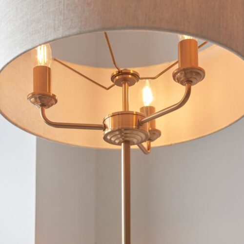 HighClaire 3 Light Floor Lamp - Image 6