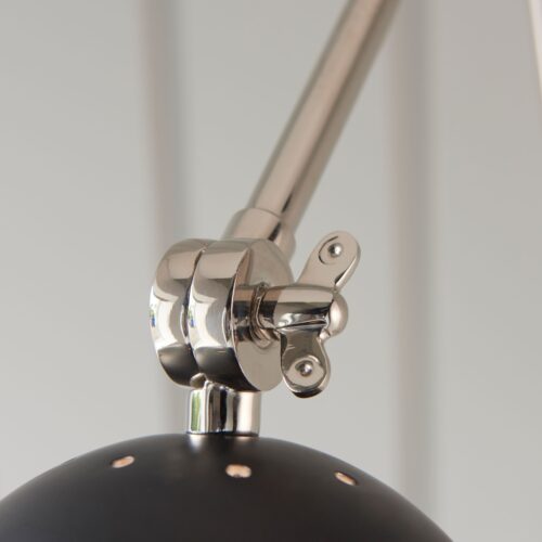 Lee 1 Lamp Wall Light with Matt Black Shade - Image 10