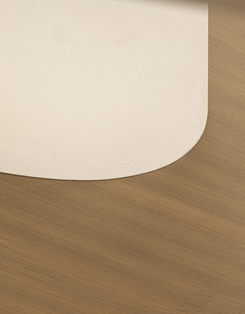 Elegant Tivi White and Gold Oval 230 Dining Table - Image 5